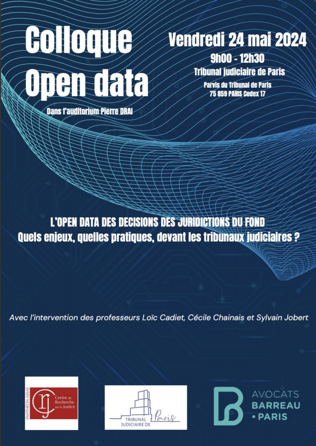 L'open data des décisions des juridictions du fond
