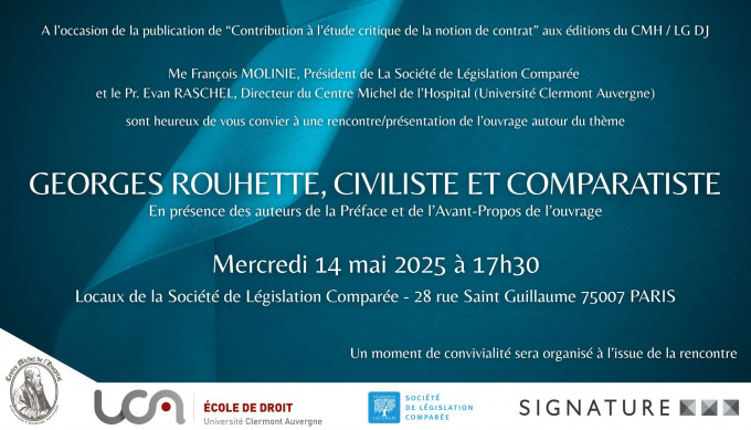 Georges Rouhette, civiliste et comparatiste