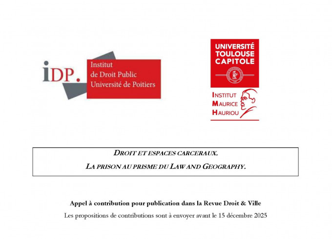 Droit et espaces carcéraux. La prison au prisme du Law and Geography