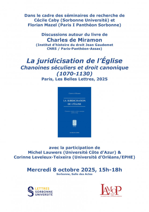 La juridicisation de l’Église