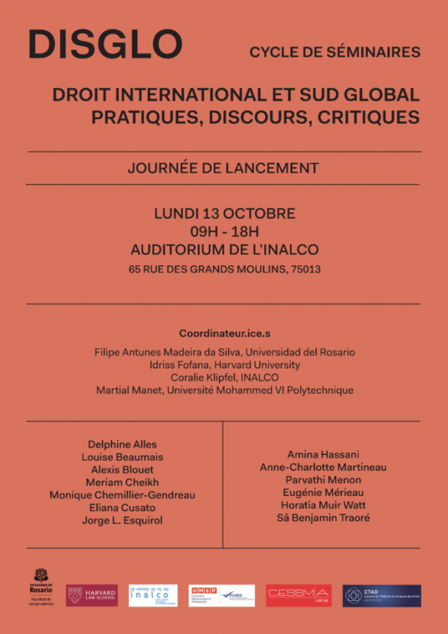 Droit international et Sud global, pratiques discours, critiques