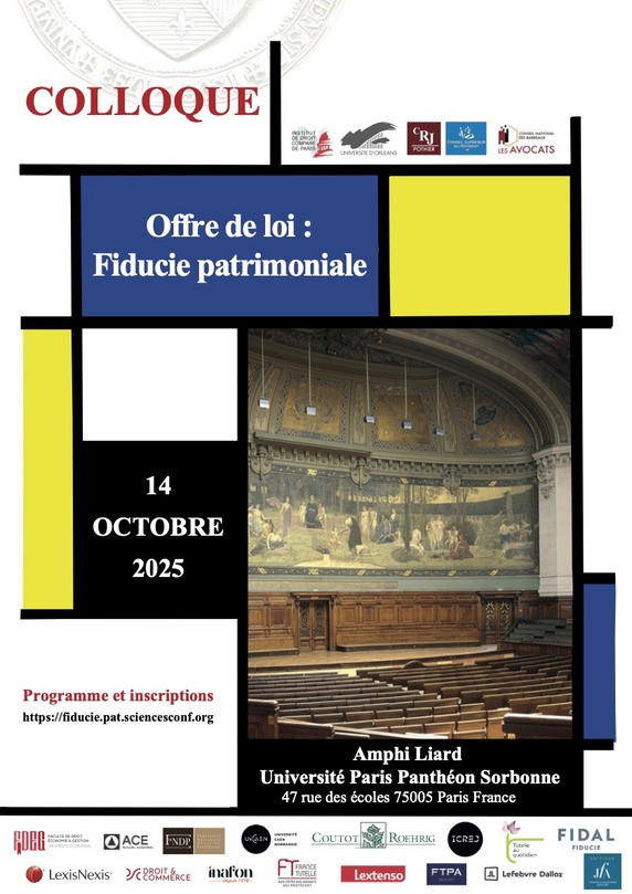 Pour une fiducie patrimoniale : offre de loi