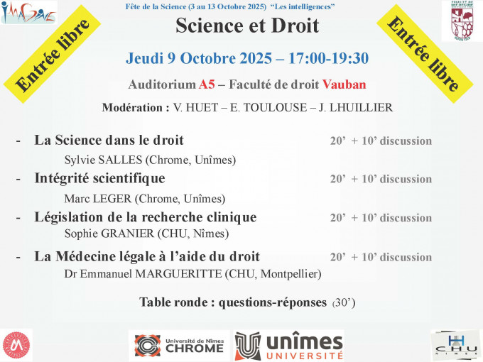 Science et Droit