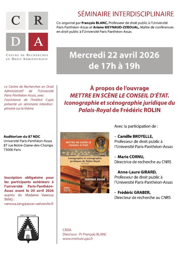 Mettre en scène le Conseil d'Etat