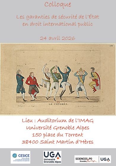 Les garanties de sécurité de l'État en droit international public