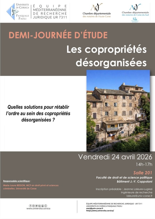 Les copropriétés désorganisées