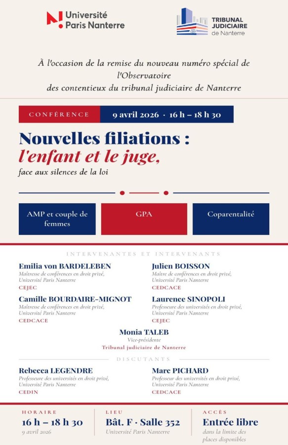 Nouvelles filiations : l'enfant et le juge face aux silences de la loi