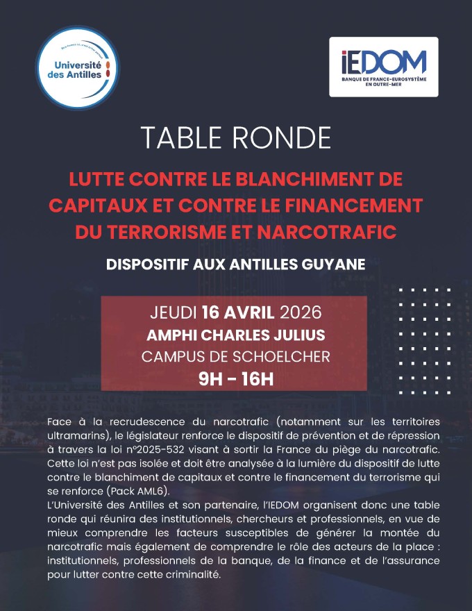 Lutte contre le blanchiment de capitaux et contre le financement du terrorisme et narcotrafic