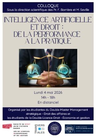 Intelligence artificielle et droit : de la performance a la pratique