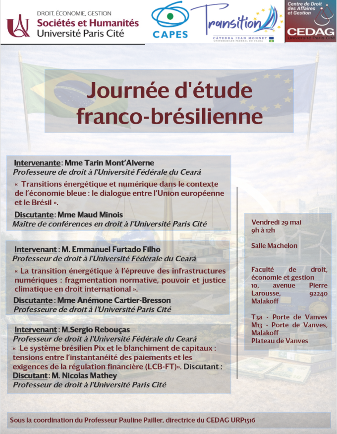 Journée d'étude franco-brésilienne