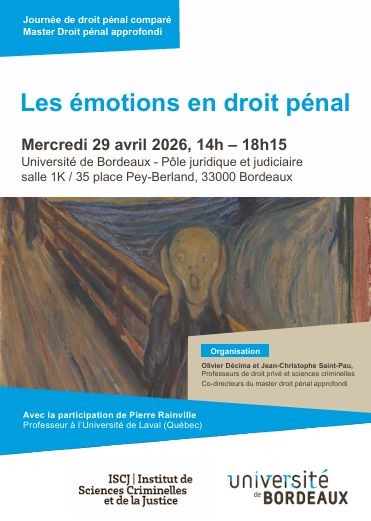 Les émotions en droit pénal