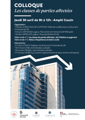 Les classes de parties affectées