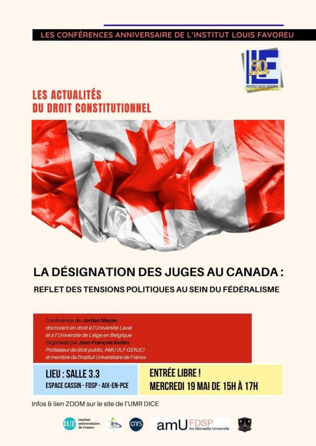 La désignation des juges au Canada : Reflet des tensions politiques au sein du fédéralisme