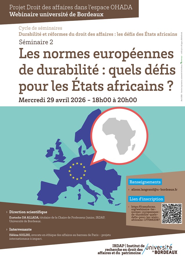 Les normes européennes de durabilité : quels défis pour les États africains ?