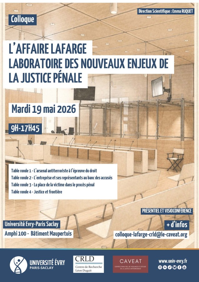 L'affaire Lafarge : Laboratoire des nouveaux enjeux de la justice pénale