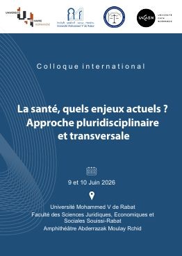 La santé, quels enjeux actuels ? Approches pluridisciplinaires et transversales