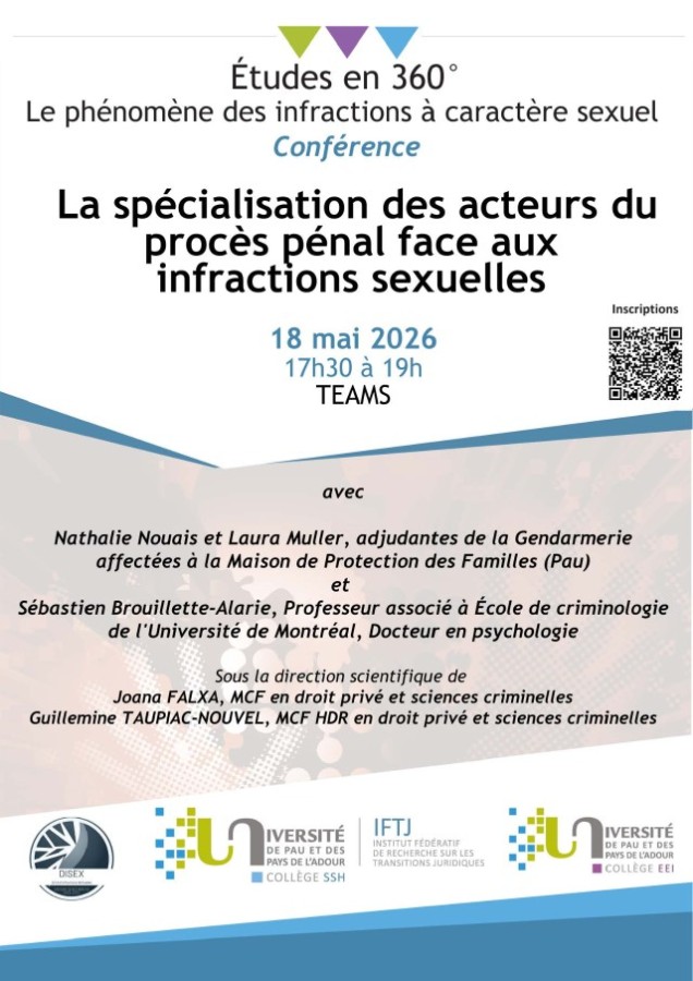 La spécialisation des acteurs du procès pénal face aux infractions sexuelles