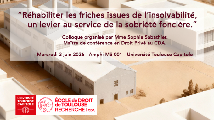 Réhabiliter les friches issues de l’insolvabilité, un levier au service de la sobriété foncière
