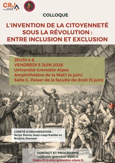 L'invention de la citoyenneté sous la Révolution : entre inclusion et exclusion