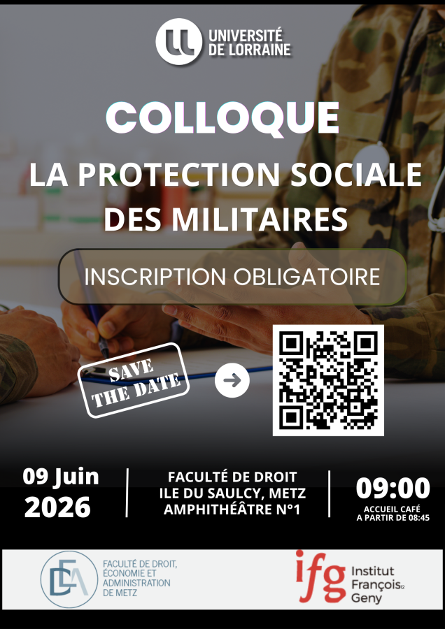 La protection sociale des militaires