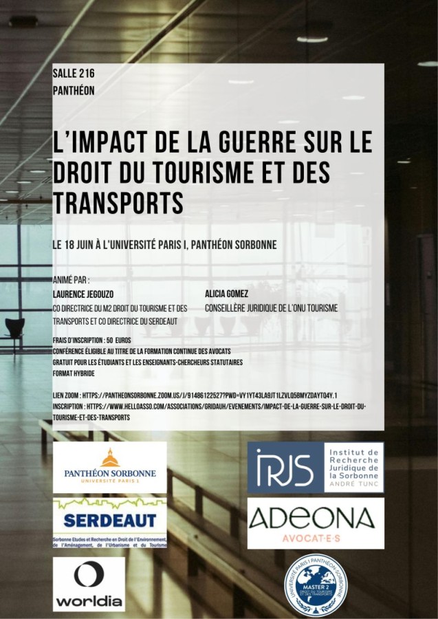 L'impact de la guerre sur le droit du tourisme et des transports