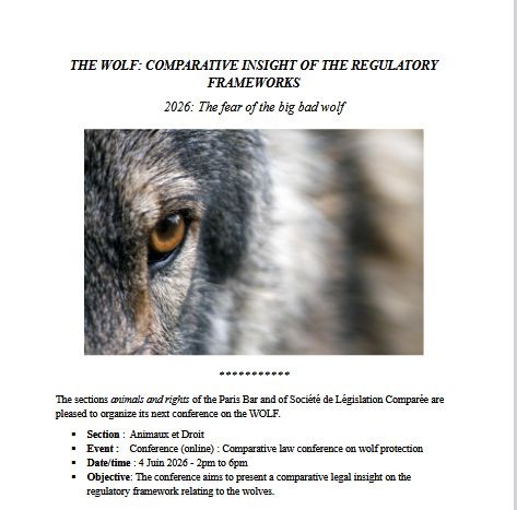 Comparative law conference on wolf protection