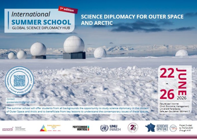 Science diplomacy for outer space and arctic