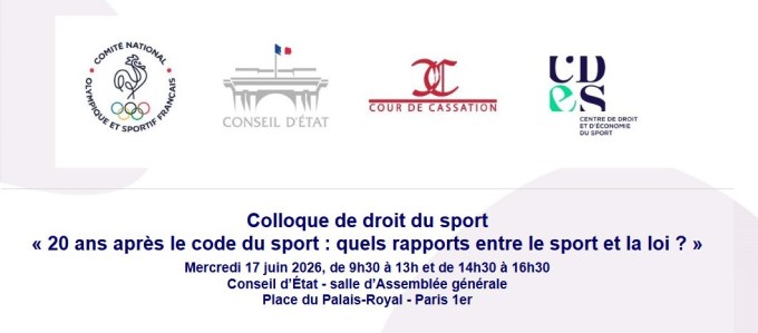 20 ans après le code du sport : quels rapports entre le sport et la loi ?