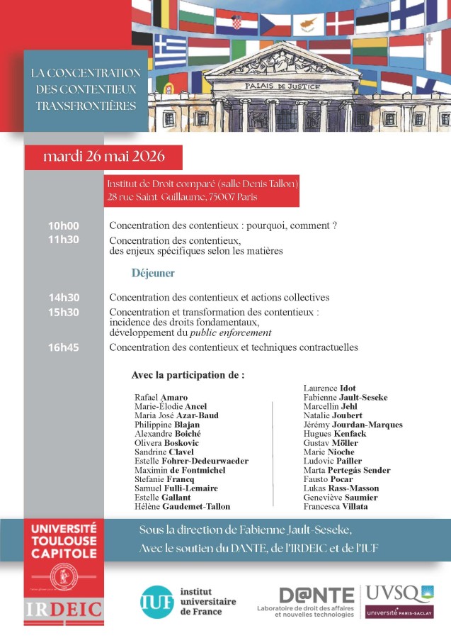 La concentration des contentieux transfrontières