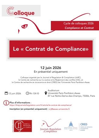 Le « Contrat de Compliance »