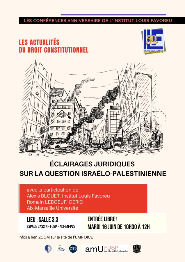 Éclairages juridiques sur la question israélo-palestinienne