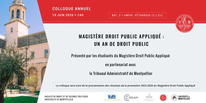Un an de droit public