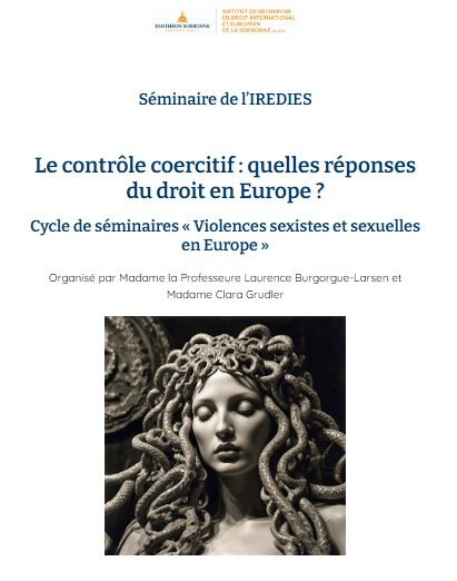 Le contrôle coercitif : quelles réponses du droit en Europe ?