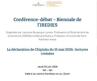 La déclaration de Chişinău du 15 mai 2026 : lectures croisées