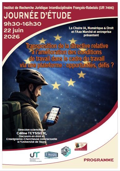 Transposition de la directive relative à l’amélioration des conditions de travail dans le cadre du travail via une plateforme : opportunités, défis ?
