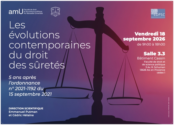 Les évolutions contemporaines du droit des sûretés