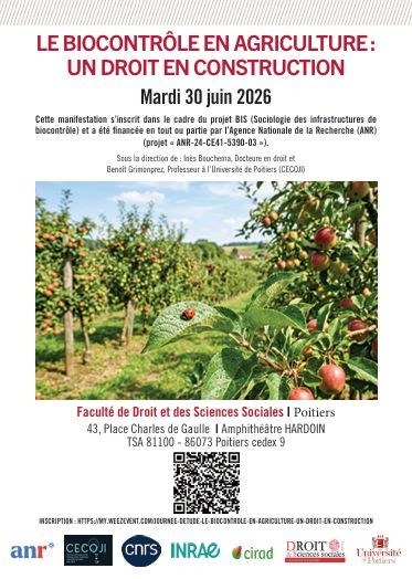 Le biocontrôle en agriculture : un droit en construction