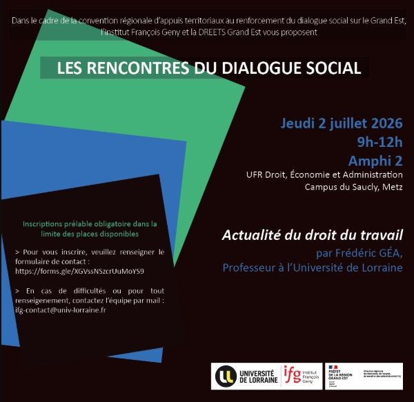 Actualité du droit du travail