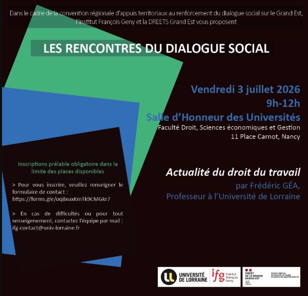 Actualité du droit du travail