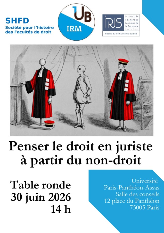 Penser le droit en juriste à partir du non-droit