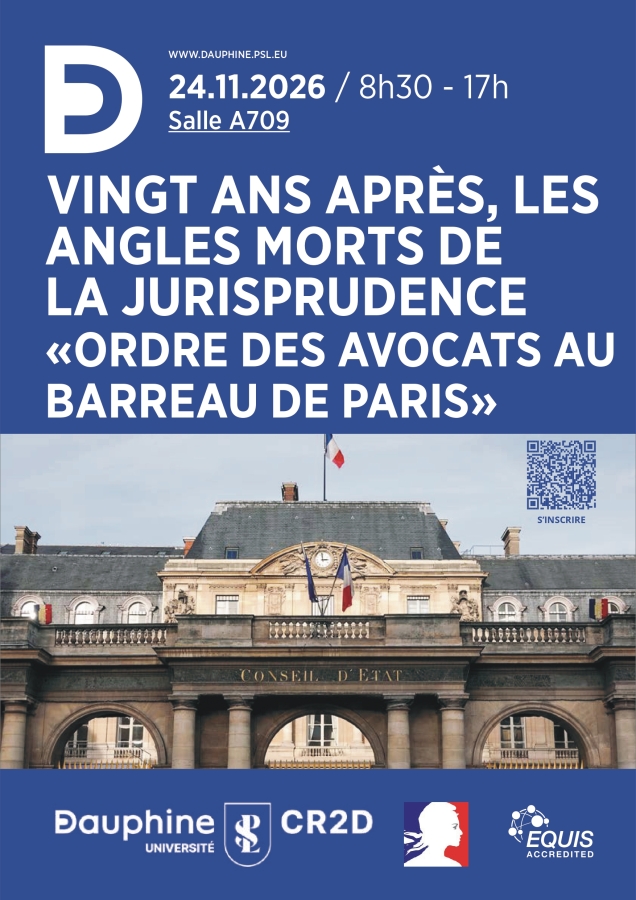 Vingt ans après, les angles morts de la jurisprudence "Ordre des avocats au Barreau de Paris"