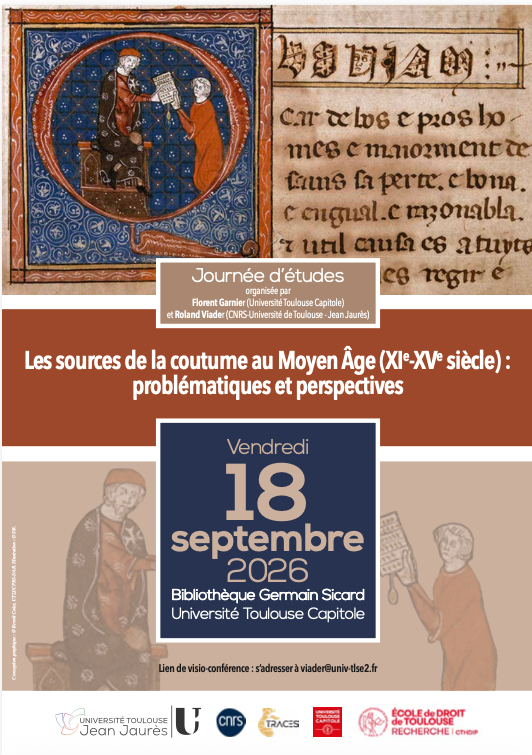 Les sources de la coutume au Moyen Âge (XIe-XVe siècle) : problématiques et perspectives
