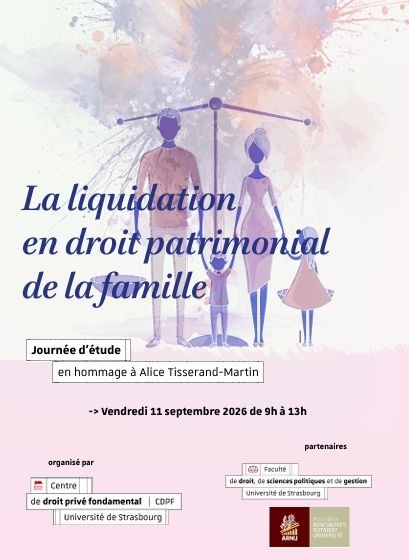 La liquidation en droit patrimonial de la famille