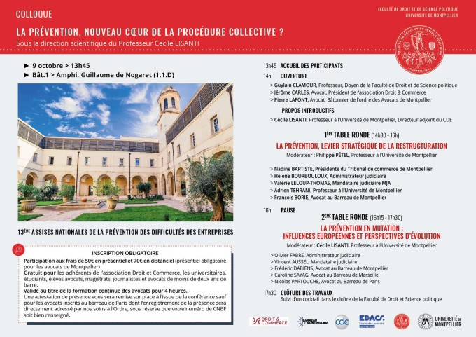 La prévention, nouveau cœur de la procédure collective ?