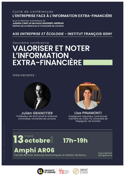 Valoriser et noter l’information extra-financière