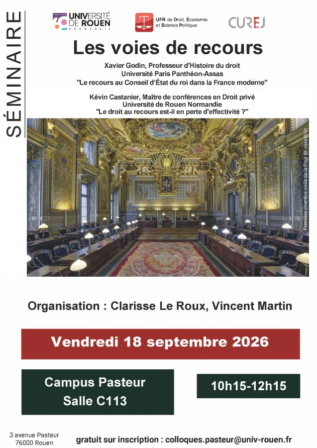 Les voies de recours