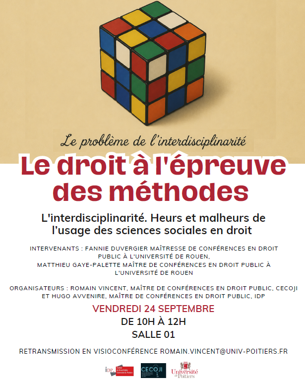L'interdisciplinarité. Heurs et malheurs de l’usage des sciences sociales en droit