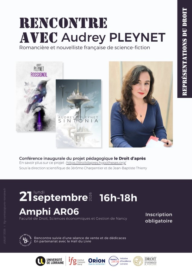 Rencontre avec Audrey Pleynet