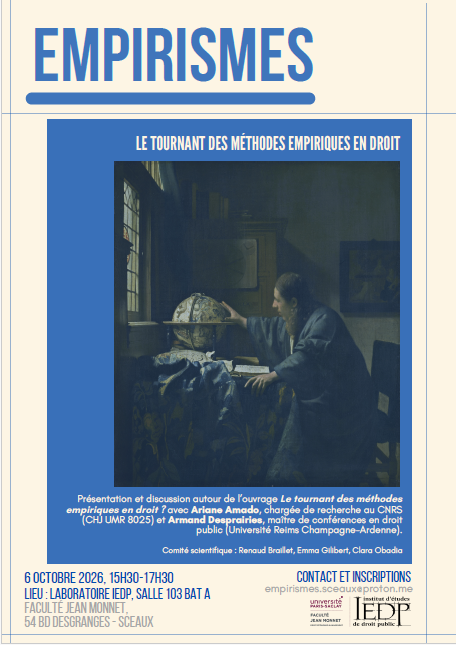 Le droit a-t-il peur des méthodes empiriques ?