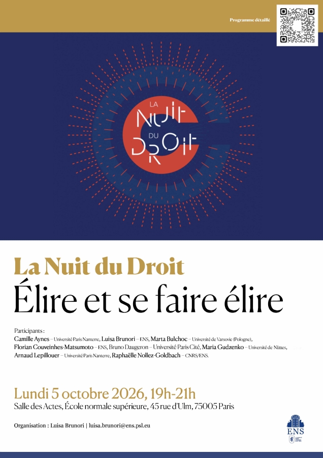 Elire et se faire élire